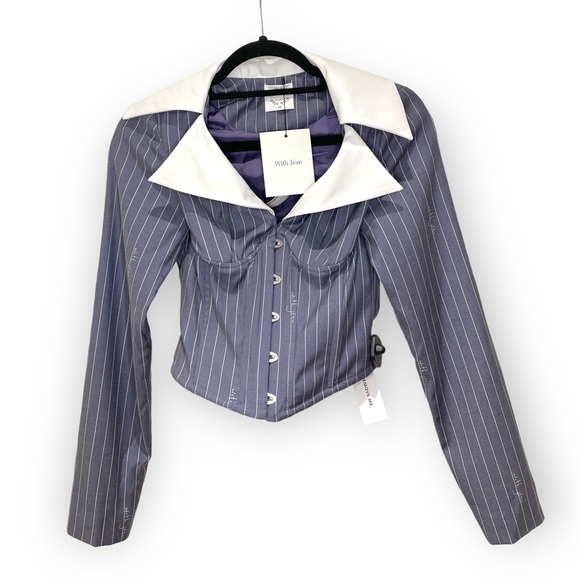 NWT With Jean claudia top - Picture 3 of 5